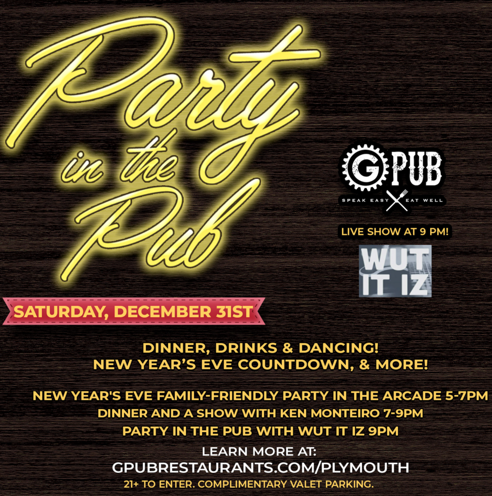 New Year's Eve Party In The Pub GPub Restaurants Providence GPub