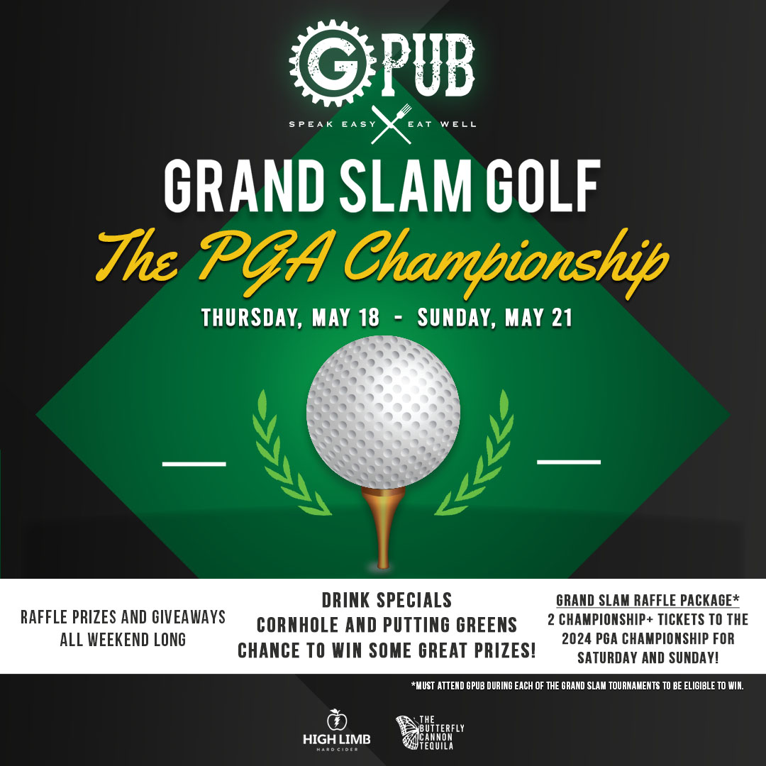 Grand Slam Golf at G Pub GPub Restaurants Providence GPub